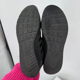 women Adidas Cloudfoam QT Racer Black Shoes 9.5