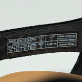 women Ugg Suede Wedge Sandals Black Shoes 10