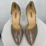 women Paul Green D'Orsay Pumps Metallic Taupe Shoes 6