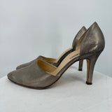 women Paul Green D'Orsay Pumps Metallic Taupe Shoes 6