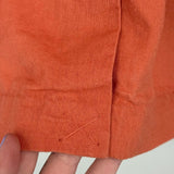 women A New Day Linen Blend Lapel Collar Salmon Jacket L