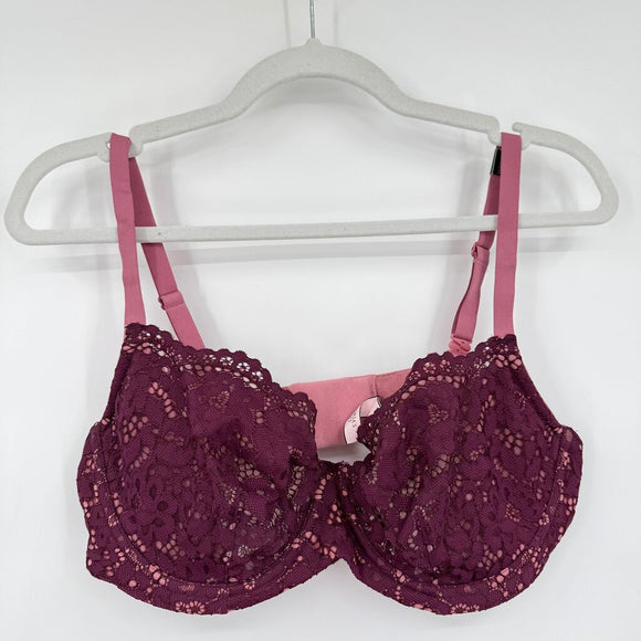 women Victoria's Secret NWT Unlined Demi Bra Deep Violet Intimates/Sleepwear 38D
