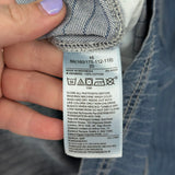 women Gap NWT Long Sleeve Utility Romper Blue Pintstripe Jumpsuit/Romper 16