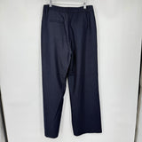women Zac & Rachel NWT Pleated Trousers Navy Dark Wash Pants 10