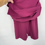 women Fabletics Active Cross Strap with Built In Shorts Orchid Dress L