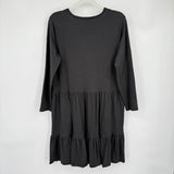 women Toad & CO Long Sleeve Babydoll Aged Black Dress L