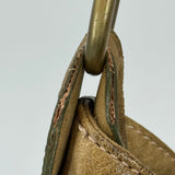 unisex Hayden Harnett Leather Shoulder Bag with Matching wallet Olive Brown Purse