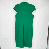women Vince Camuto Notch-Neck Scuba Spring Green Dress 12