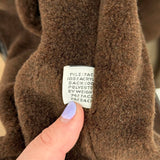 men London Fog NWOT Trench with Liner Brown Coat 42L