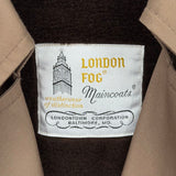 men London Fog NWOT Trench with Liner Brown Coat 42L