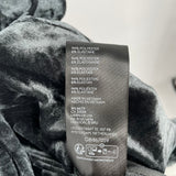 women Urban Outfitters NWT Strapless Velvet Asymmetrical Hem Black Dress L