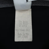 women Noblu Raw Edge Pleated Blazer Black Jacket S