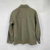 women Topshop Multi Pocket Utility Olive Green Jacket S