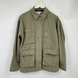 women Topshop Multi Pocket Utility Olive Green Jacket S