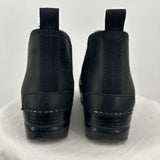 women Dansko Leather Ankle Boots Black Shoes 38/7