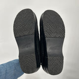 women Dansko Leather Ankle Boots Black Shoes 38/7