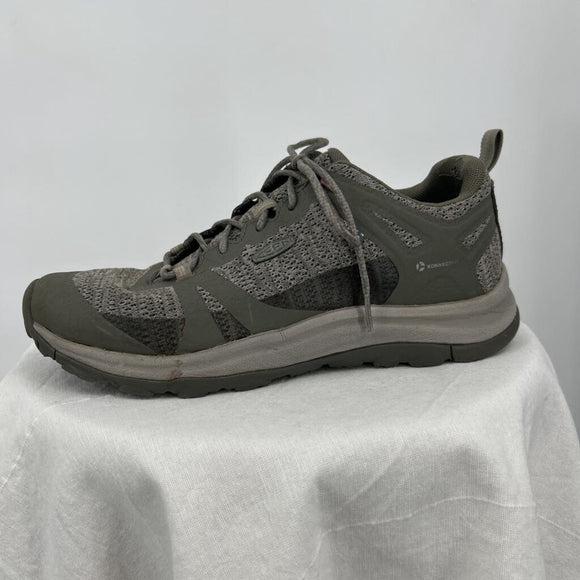 women Keen Terradora 2 Low Waterproof Hiking Green Gray Shoes 8.5