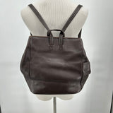 women Ellington Leather Convertible Backpack Tote Metallic Brown Purse 9" x 10" x 5.5"