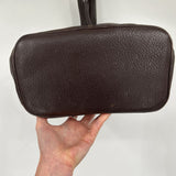 women Ellington Leather Convertible Backpack Tote Metallic Brown Purse 9" x 10" x 5.5"