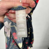 women Tommy Hilfiger NWT Floral Print Sleeveless Shirtdress Navy Multi Dress 6