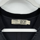 women Go Silk MSRP $298 Silk Black Woven Top S