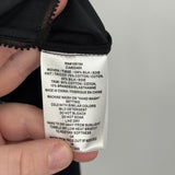 women Go Silk MSRP $298 Silk Black Woven Top S