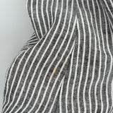 women Marine Layer Linen Blend Striped Sleeveless Gray and White Woven Top L