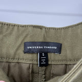 women Universal Standard Stretch Twill Olive Shorts XL