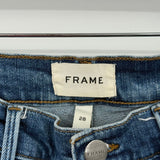 women Frame Le High Straight Blue Jeans 28/6