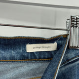 women Frame Le High Straight Blue Jeans 28/6