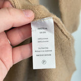 women ATM Cashmere Cardigan Tan Sweater XS