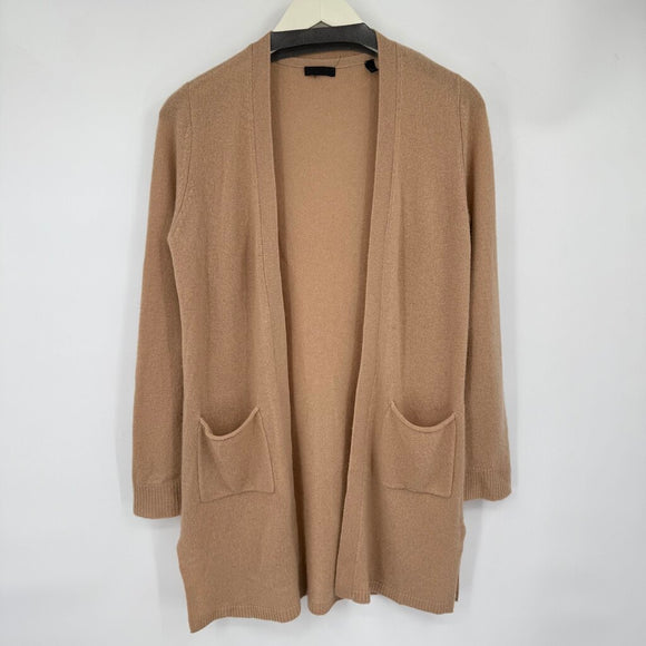 women ATM Cashmere Cardigan Tan Sweater XS