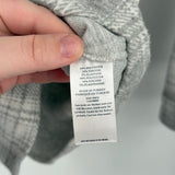 women Faherty Legend Sweater Shirt White & Gray Knit Top XS