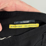 women Maeve - Anthro Naomi Wide Leg Flare Black Pants 10