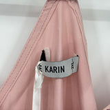 women Grace Karin NWT Sequin Cami Tank Pink Woven Top 2XL