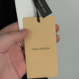 women Halogen NWT Micropleat Sleeveless Black Woven Top 3X