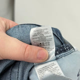 women Lucky Brand Wide Leg High Rise Blue Jeans 8