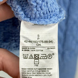 women Banana Republic Cotton Cable Crew MSRP $160 Blue Sweater S