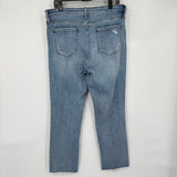 women Kut Reese Ankle Straight Blue Jeans 12