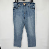 women Kut Reese Ankle Straight Blue Jeans 12