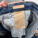 women Kut Reese Ankle Straight Blue Jeans 12