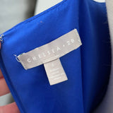 women Chelsea 28 Tiered Midi Cobalt Blue Dress 6