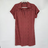 women Prana Ladyland in Vino Faded Merlot Dress M