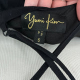 women Yumi Kim Wrap Maxi Black Dress S