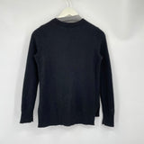 women Halogen 100% Cashmere Black Sweater XS