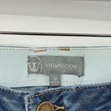 women Wit & Wisdom NWT Distressed Ab Solution Girflriend Blue Jeans 10