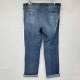 women Wit & Wisdom NWT Distressed Ab Solution Girflriend Blue Jeans 10