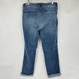 women Wit & Wisdom NWT Distressed Ab Solution Girflriend Blue Jeans 10