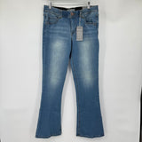 women Wit & Wisdom NWT Ab Solution Itty Bitty Boot Blue Jeans 10