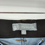 women Wit & Wisdom NWT Ab Solution Itty Bitty Boot Blue Jeans 10